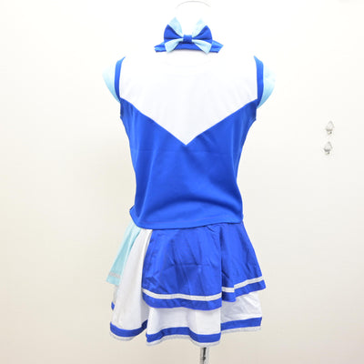 【中古】神奈川県 横浜DeNAベイスターズチアスクールユニフォーム 女子制服 3点 (チアユニフォーム 上・チアユニフォーム 下・その他アイテム) sf122151