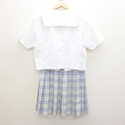【中古】東京都 八雲学園中学校高等学校 女子制服 2点 (シャツ・スカート) sf122152