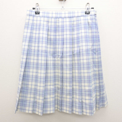【中古】東京都 八雲学園中学校高等学校 女子制服 2点 (シャツ・スカート) sf122152