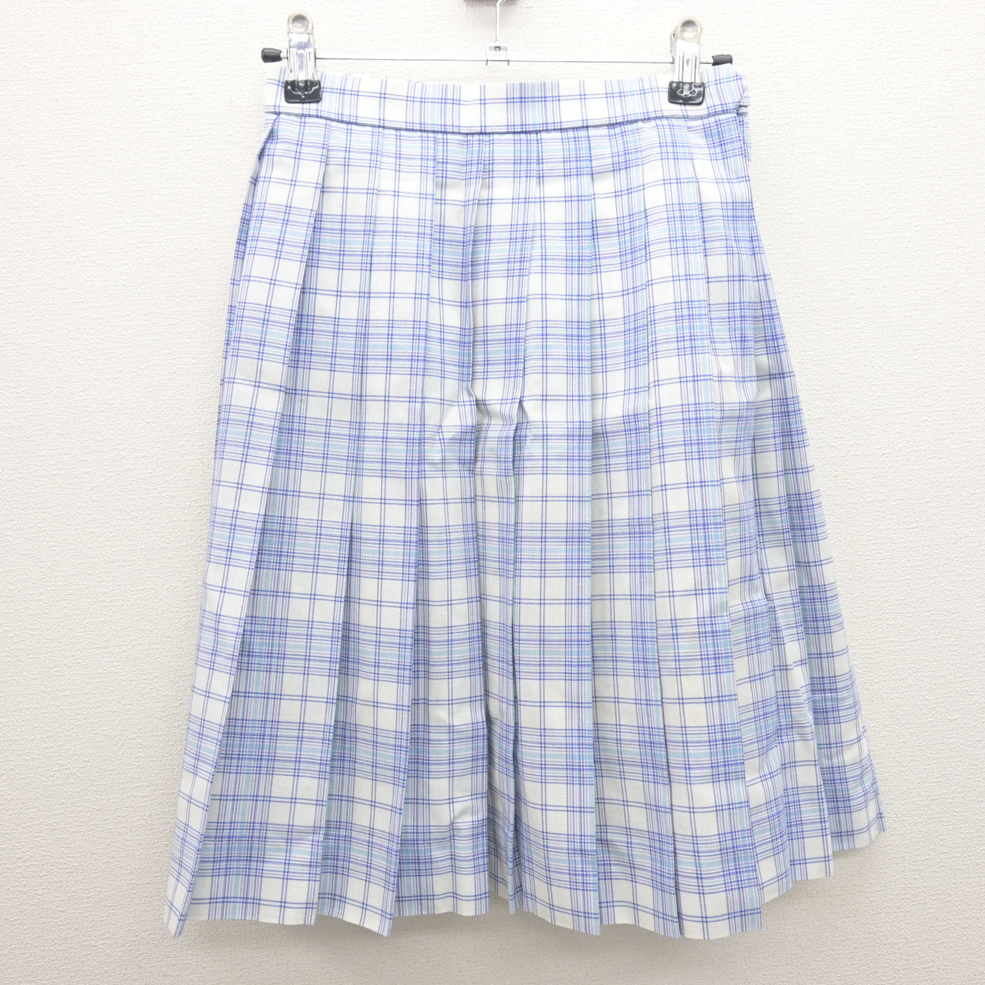 【中古】東京都 八雲学園中学校高等学校 女子制服 2点 (シャツ・スカート) sf122153