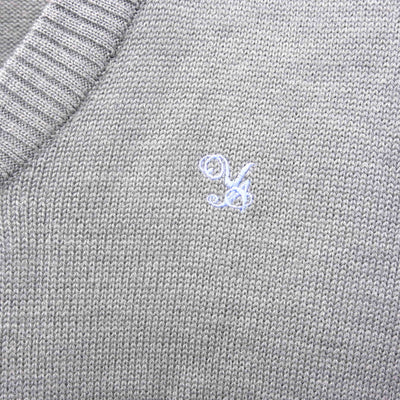 【中古】東京都 八雲学園中学校高等学校 女子制服 2点 (ニット・ニットベスト) sf122154