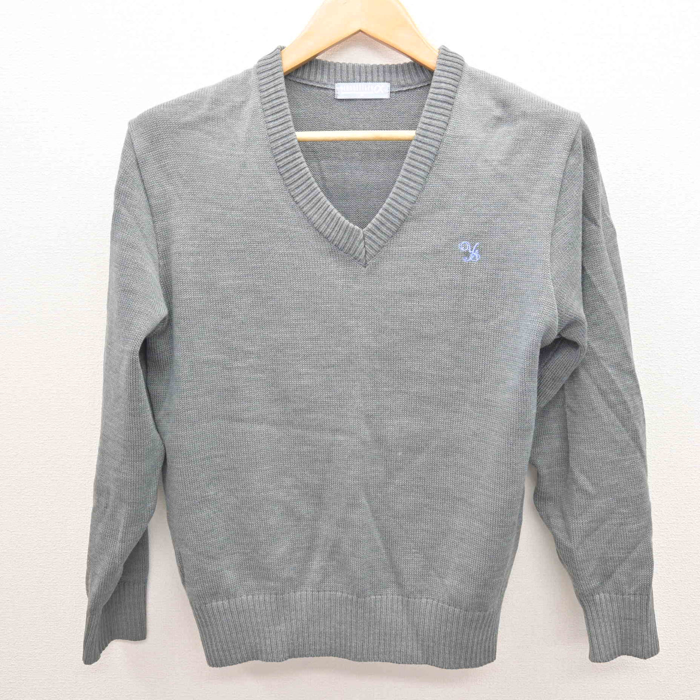 【中古】東京都 八雲学園中学校高等学校 女子制服 2点 (ニット・シャツ) sf122156