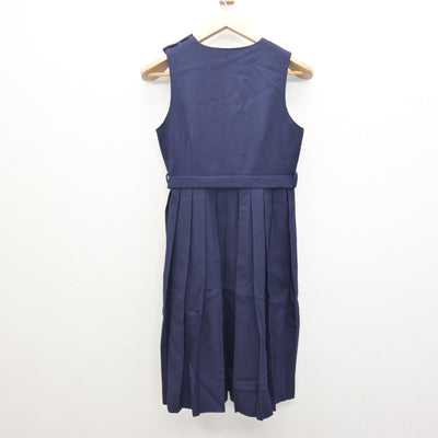 【中古】茨城県 笠間中学校 女子制服 3点 (セーラー服・ジャンパースカート) sf122160