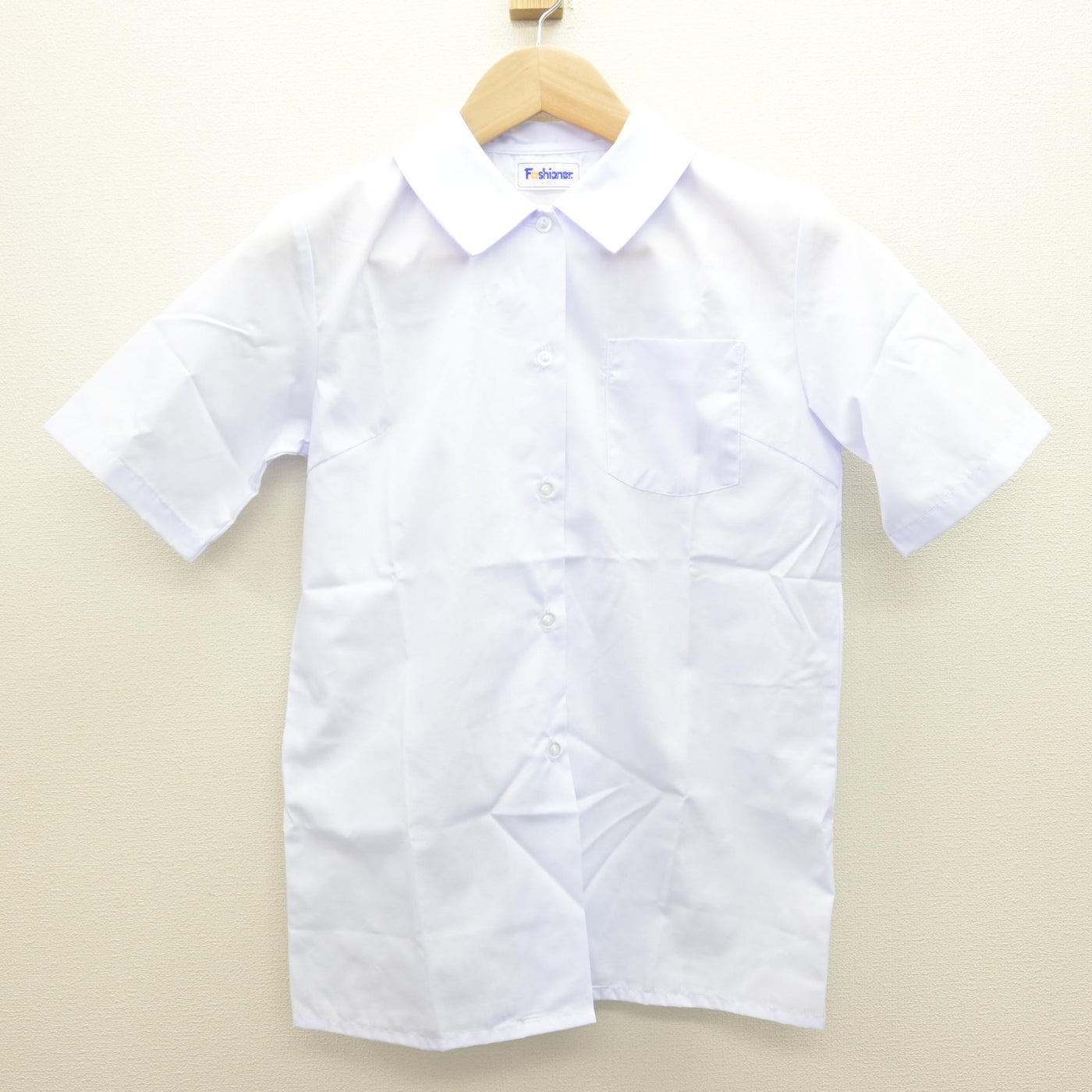 【中古】茨城県 笠間中学校 女子制服 2点 (シャツ・スカート) sf122161