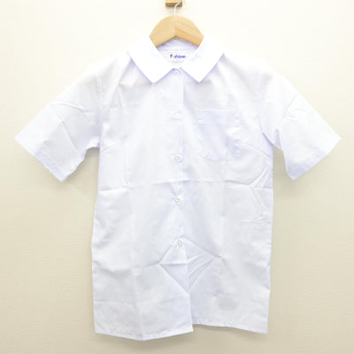 【中古】茨城県 笠間中学校 女子制服 2点 (シャツ・スカート) sf122161