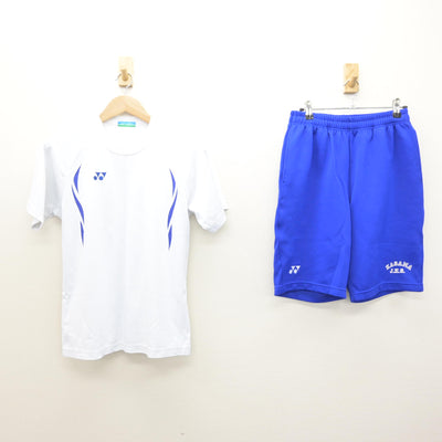 【中古】茨城県 笠間中学校 女子制服 2点 (体操服 上・体操服 下) sf122162