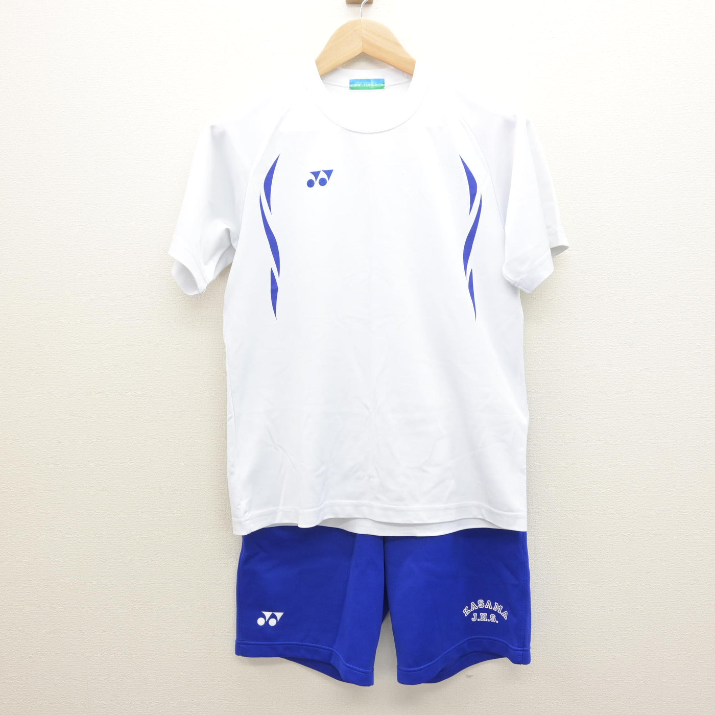 【中古】茨城県 笠間中学校 女子制服 2点 (体操服 上・体操服 下) sf122163