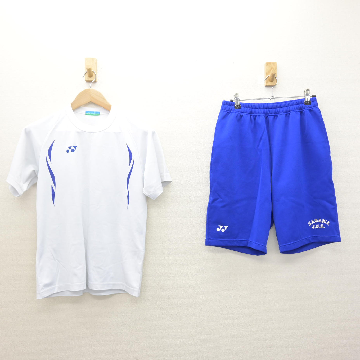 【中古】茨城県 笠間中学校 女子制服 2点 (体操服 上・体操服 下) sf122163