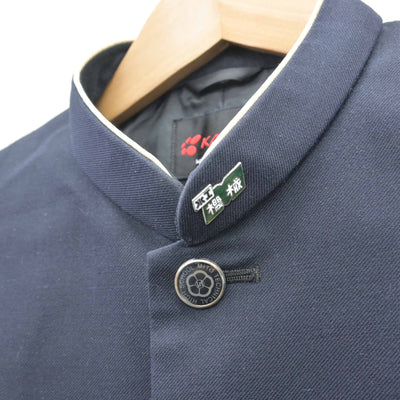 【中古】茨城県 水戸工業高等学校 男子制服 2点 (学ラン・ズボン) sf122166