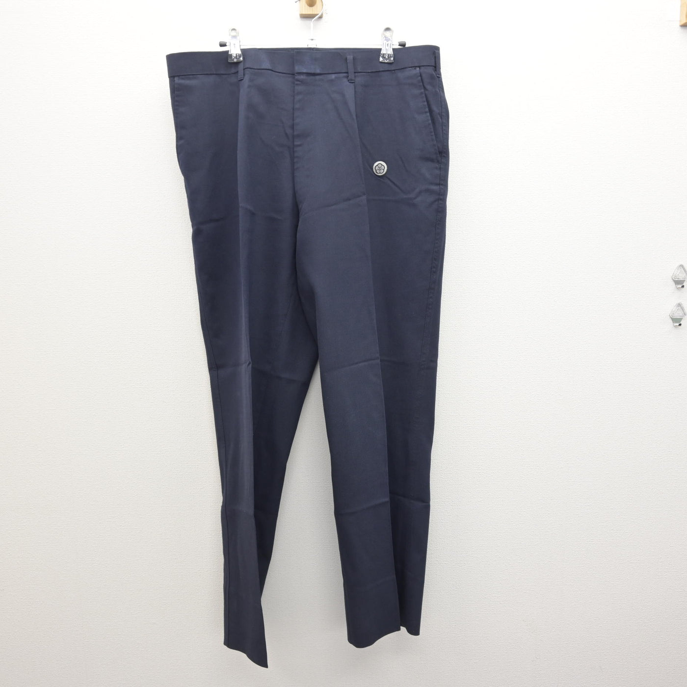 【中古】茨城県 水戸工業高等学校 男子制服 2点 (学ラン・ズボン) sf122166
