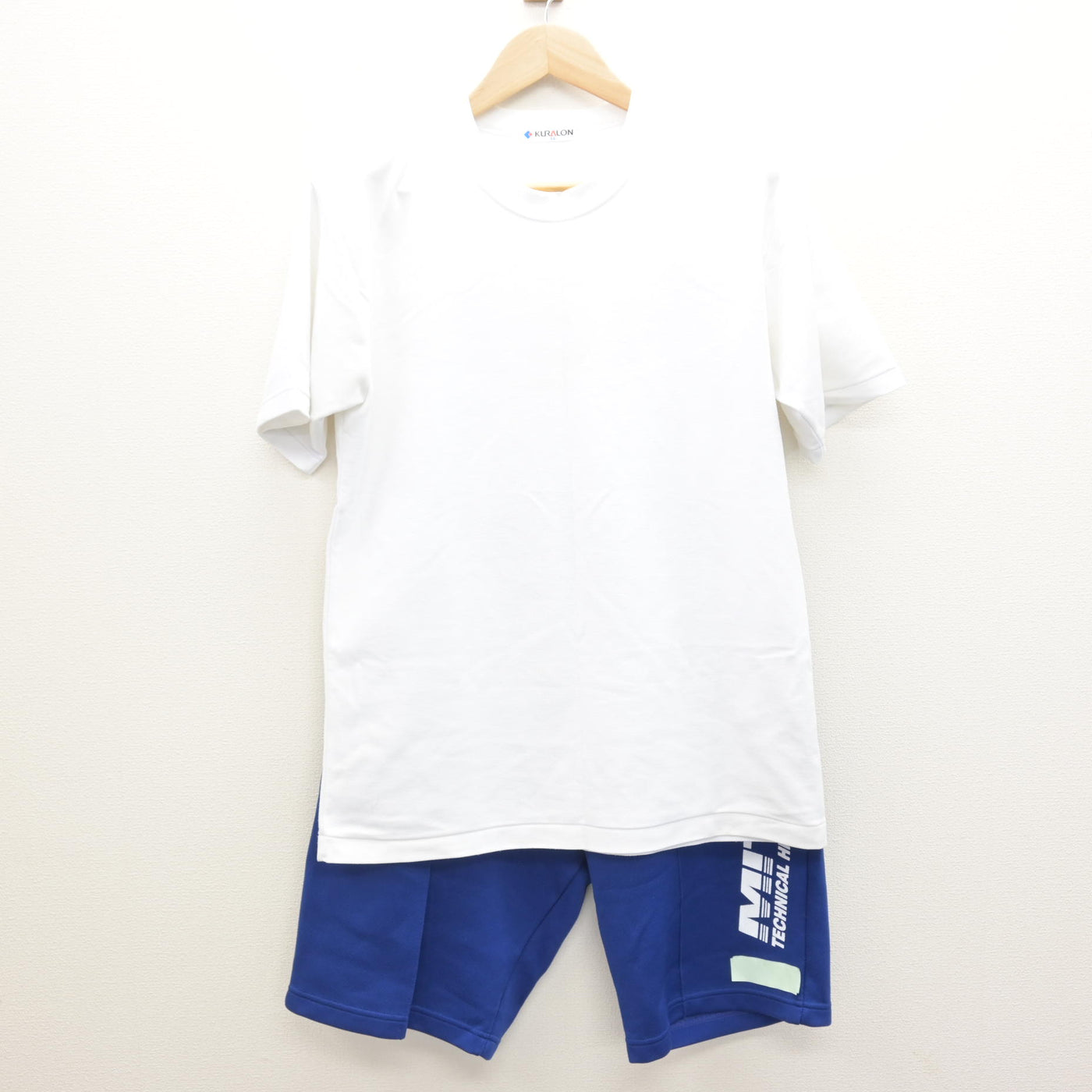 【中古】茨城県 水戸工業高等学校 男子制服 2点 (体操服 上・体操服 下) sf122169