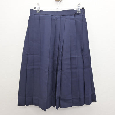 【中古】岩手県 盛岡市立高等学校 女子制服 3点 (ベスト・シャツ・スカート) sf122172