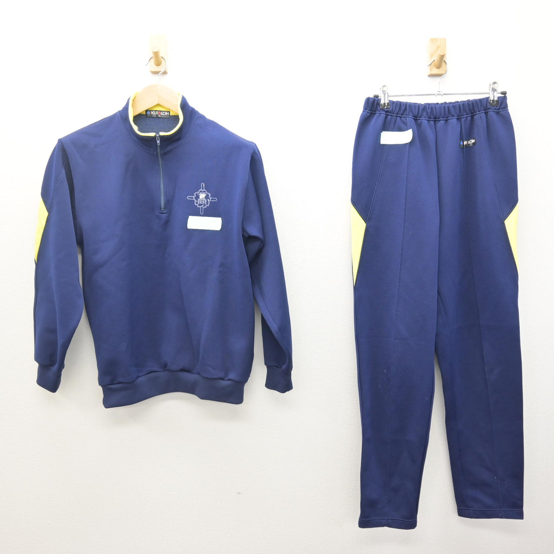 中古】岩手県 盛岡市立高等学校 女子制服 2点 (ジャージ 上・ジャージ