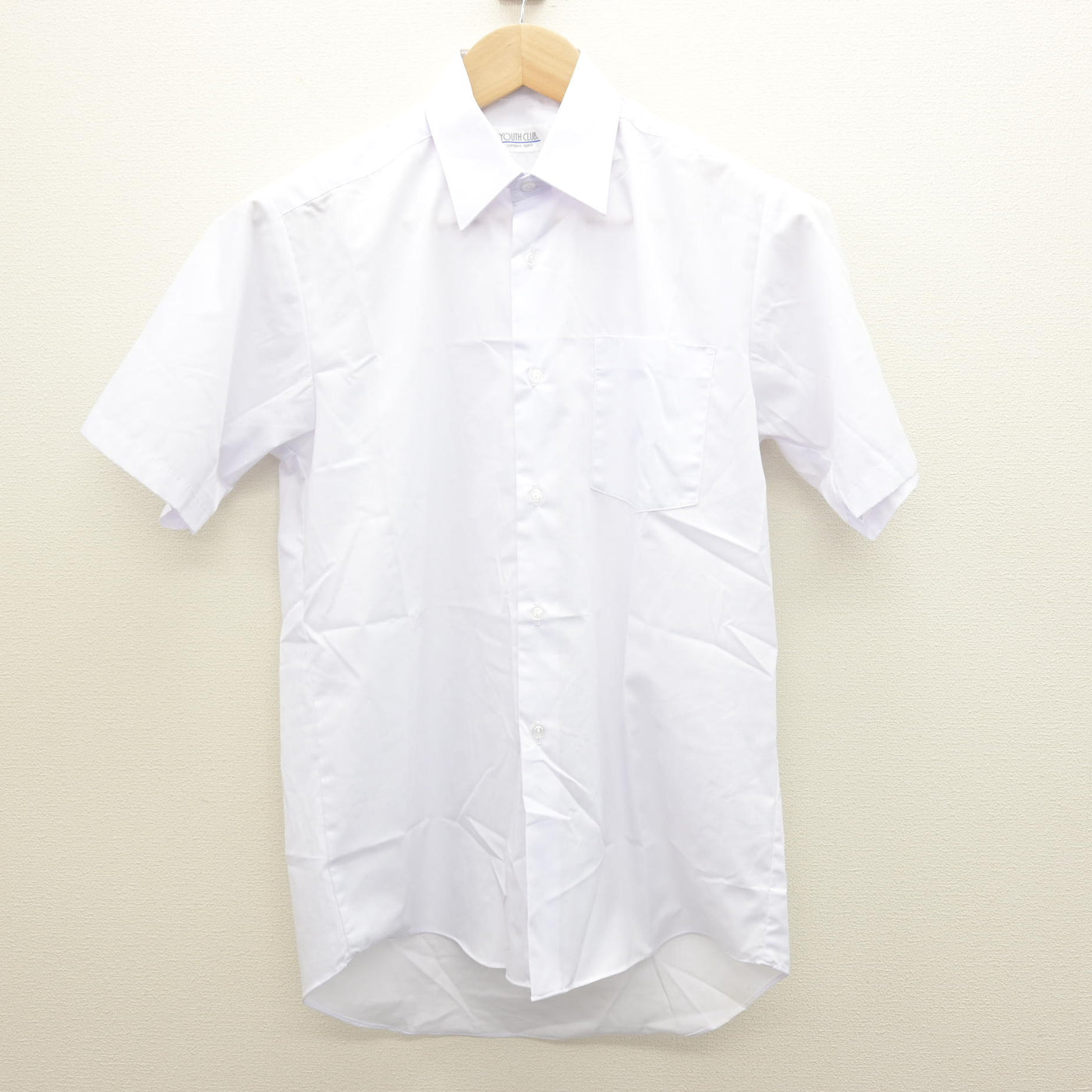 【中古】岩手県 北陵中学校 男子制服 2点 (シャツ・シャツ) sf122175