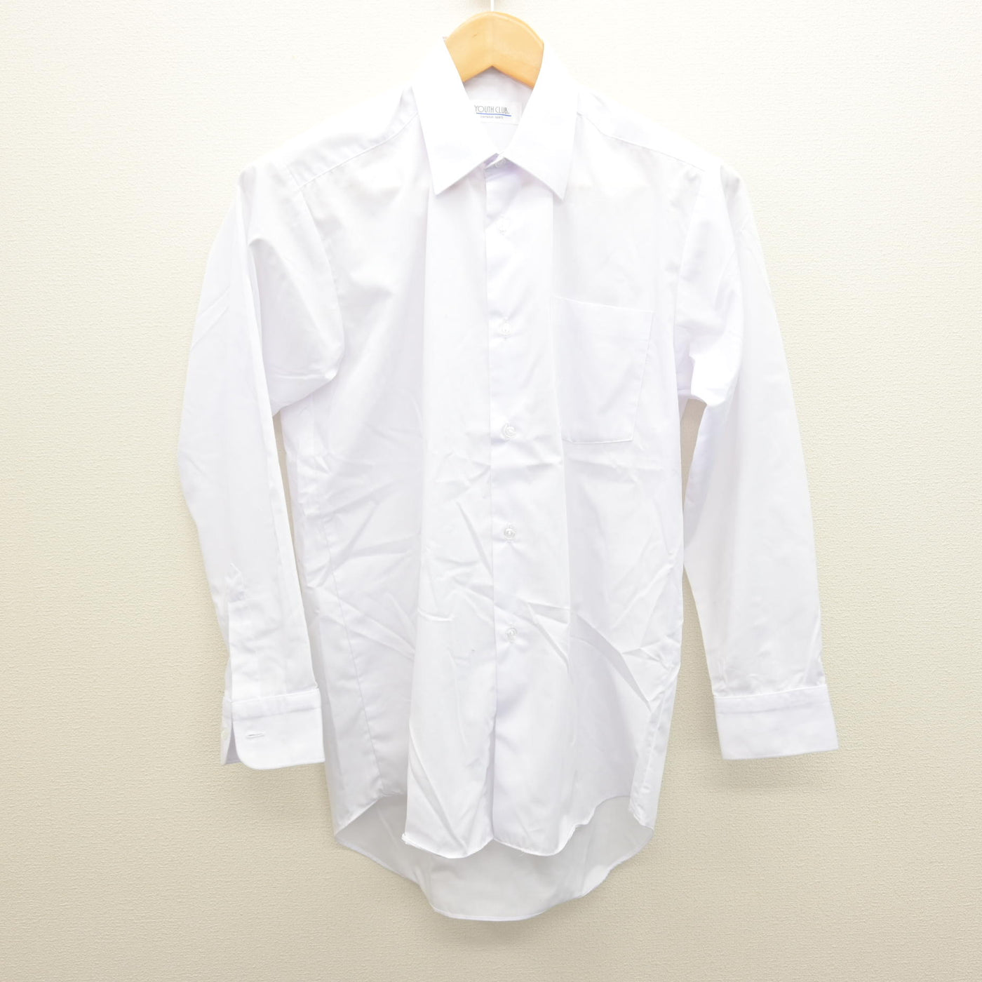 【中古】岩手県 北陵中学校 男子制服 2点 (シャツ・シャツ) sf122175