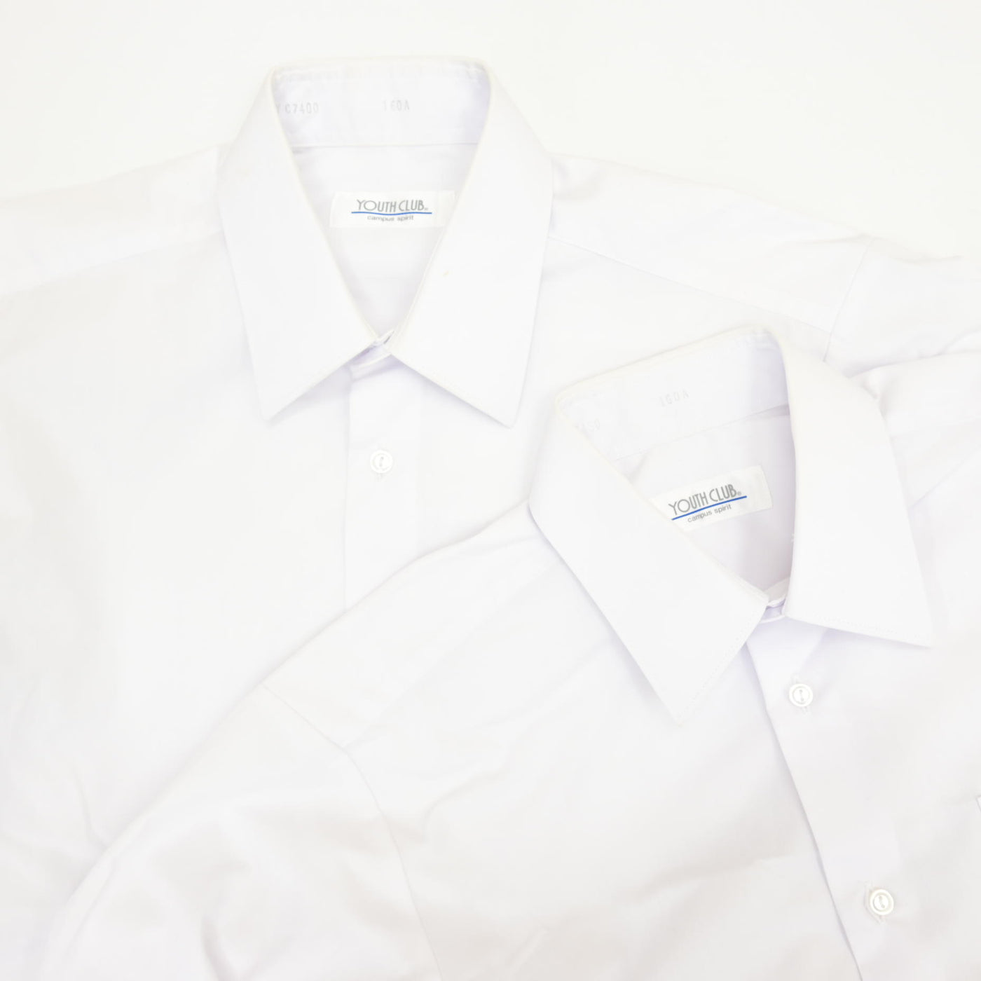 【中古】岩手県 北陵中学校 男子制服 2点 (シャツ・シャツ) sf122175