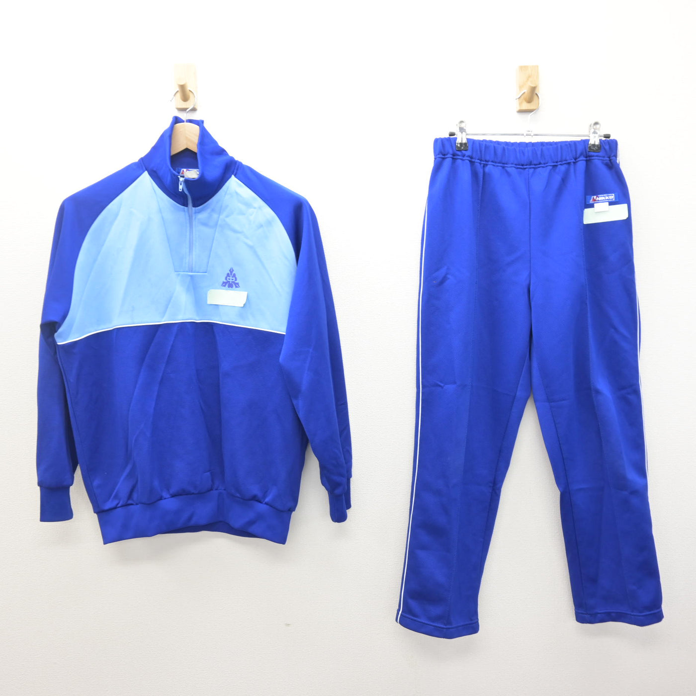 【中古】埼玉県 笹目中学校 男子制服 2点 (ジャージ 上・ジャージ 下) sf122178