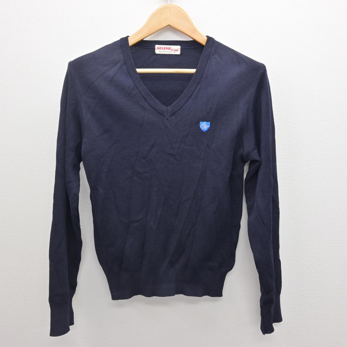 【中古】埼玉県 大宮東高等学校 女子制服 2点 (ニット・シャツ) sf122180