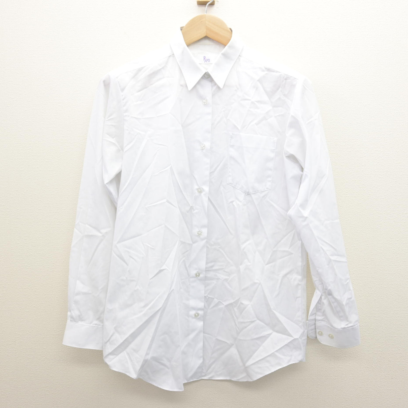 【中古】埼玉県 大宮東高等学校 女子制服 2点 (ニット・シャツ) sf122180