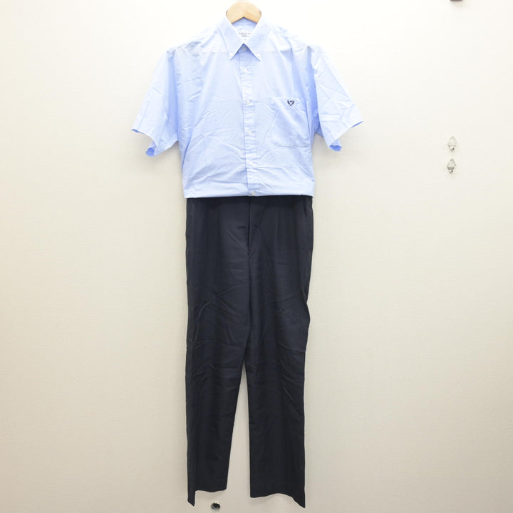 中古】岩手県 盛岡中央高等学校/旧制服 男子制服 2点 (シャツ・ズボン