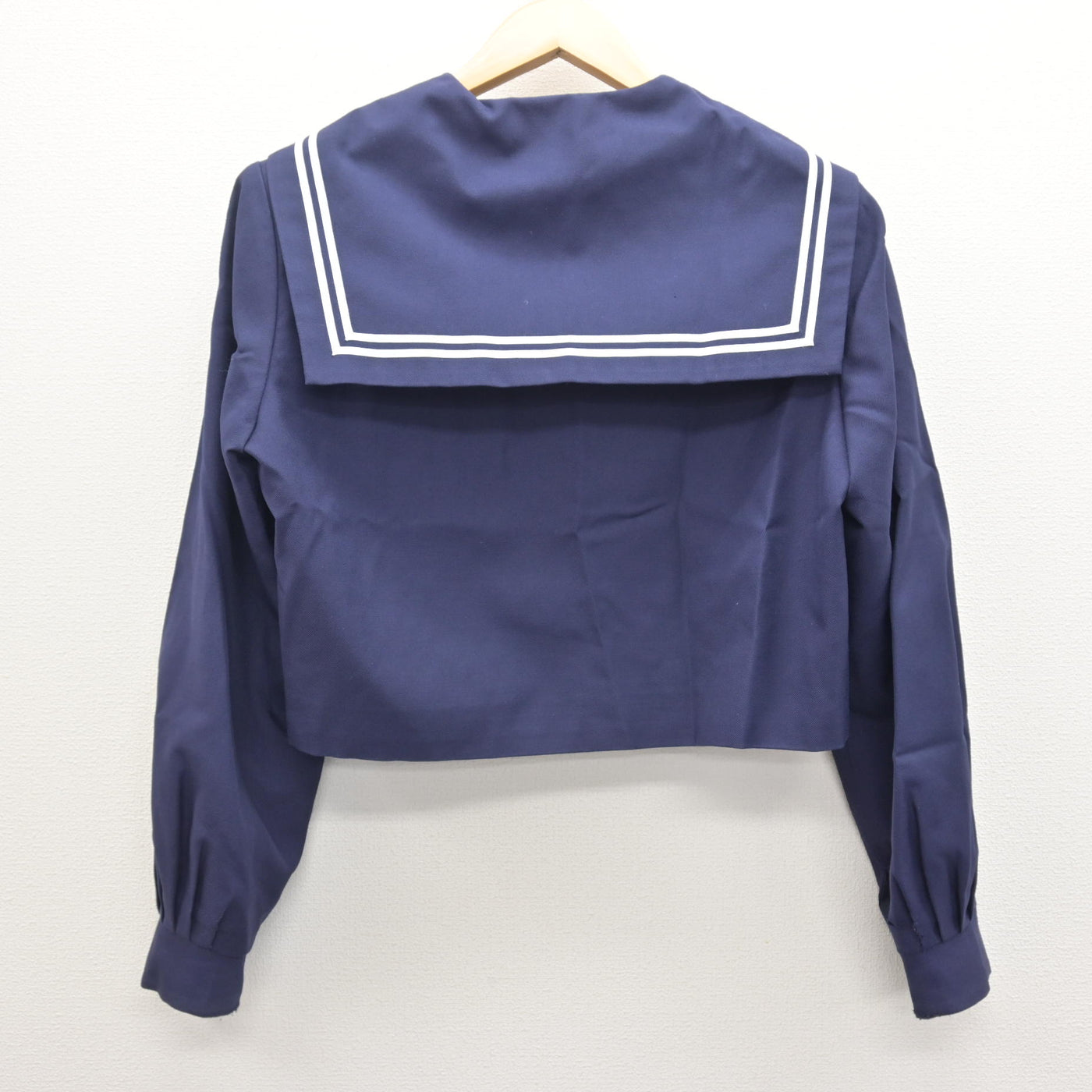 【中古】和歌山県 妙寺中学校 女子制服 3点 (セーラー服・スカート) sf122188