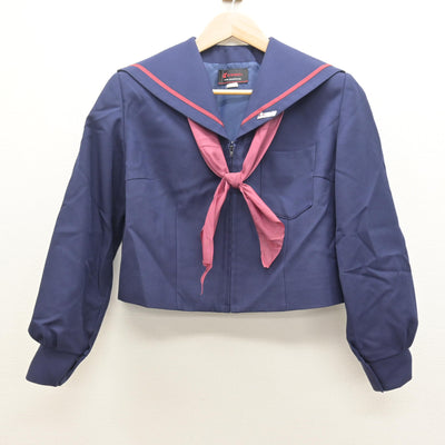 【中古】和歌山県 那賀高等学校/旧制服 女子制服 4点 (セーラー服・スカート) sf122190