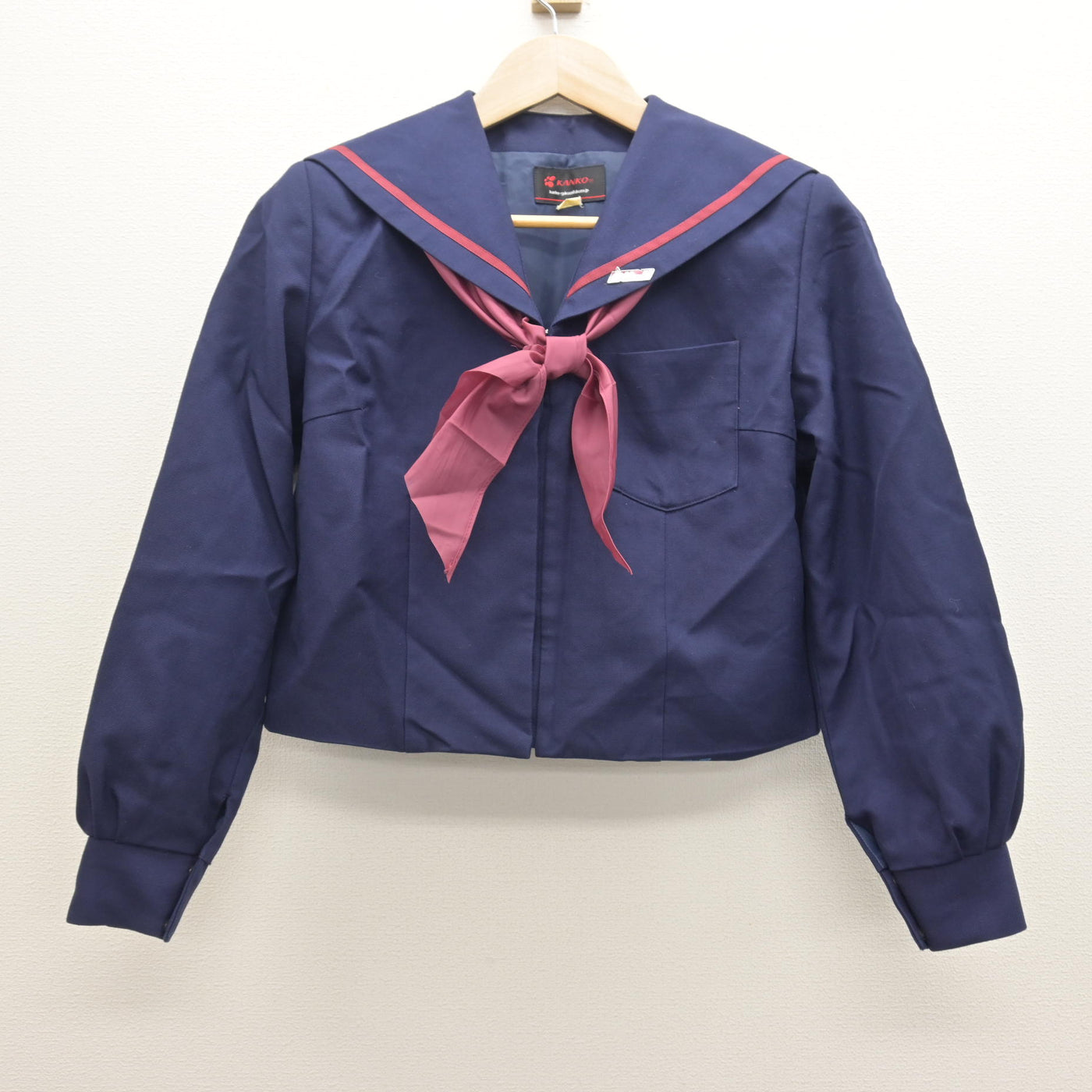 【中古】和歌山県 那賀高等学校/旧制服 女子制服 4点 (セーラー服・スカート) sf122191