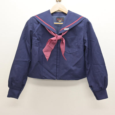 【中古】和歌山県 那賀高等学校/旧制服 女子制服 4点 (セーラー服・スカート) sf122191