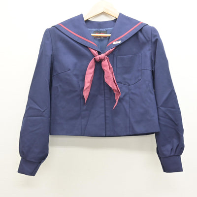 【中古】和歌山県 那賀高等学校/旧制服 女子制服 4点 (セーラー服・スカート) sf122192