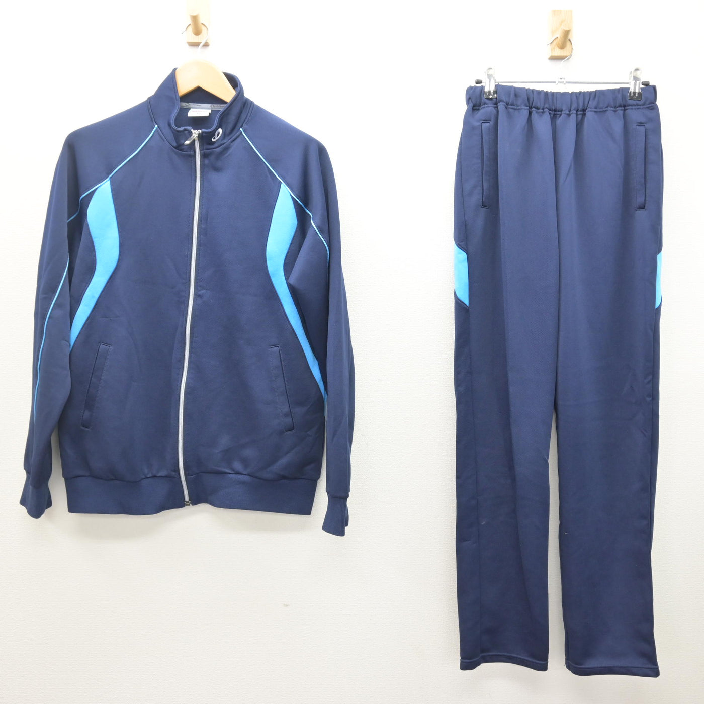 中古】東京都 豊葉の杜学園 女子制服 2点 (ジャージ 上・ジャージ 下 