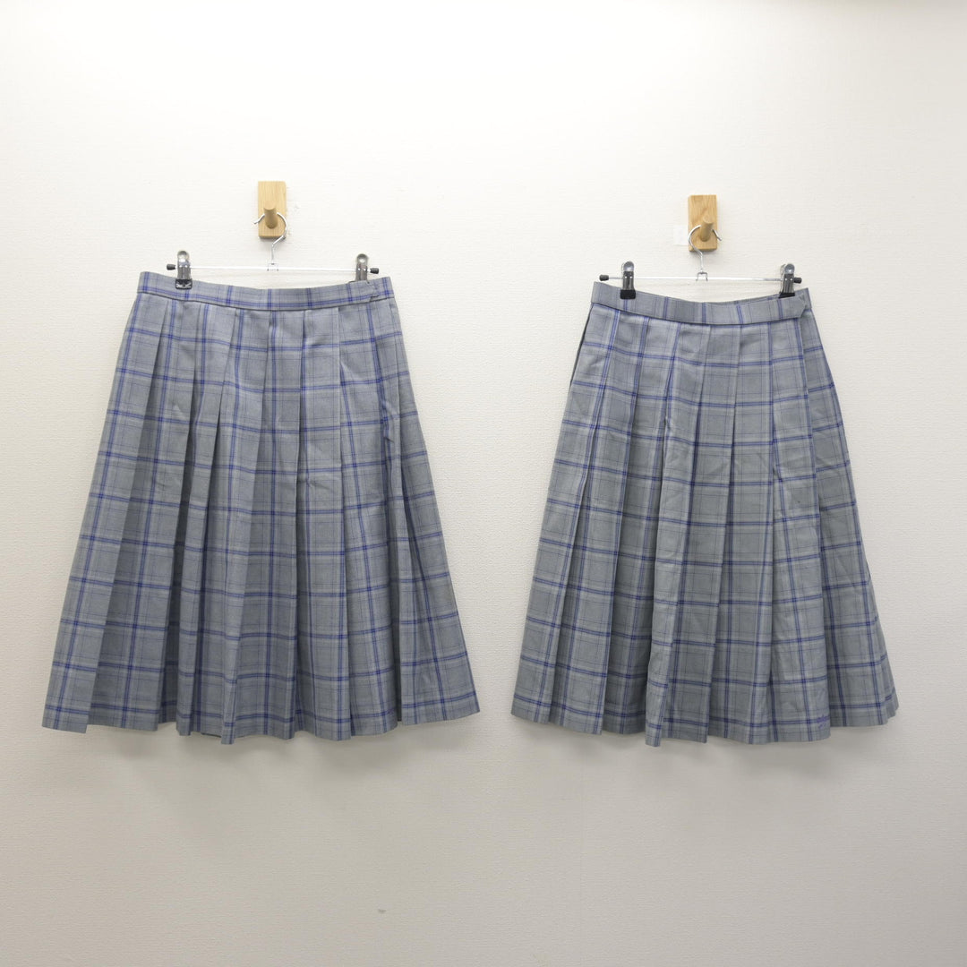 中古】兵庫県 尼崎双星高等学校 女子制服 4点 (ブレザー・スカート
