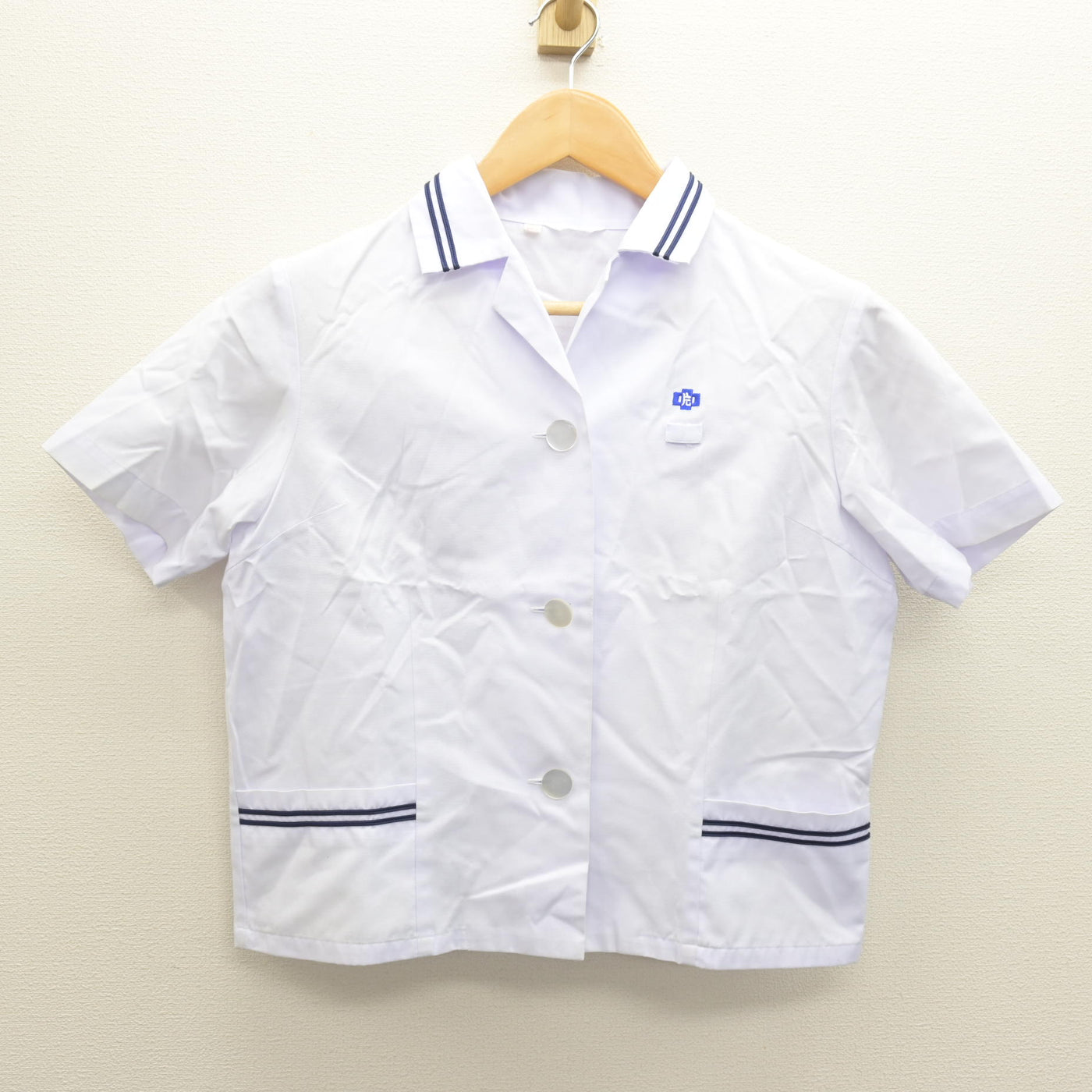 【中古】長崎県 片淵中学校 女子制服 1点 (シャツ) sf122370