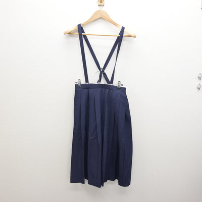 【中古】茨城県 金砂郷中学校 女子制服 3点 (セーラー服・スカート) sf122449