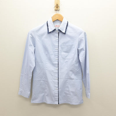 【中古】茨城県 茨城キリスト教学園高等学校 女子制服 2点 (ニット・シャツ) sf122451