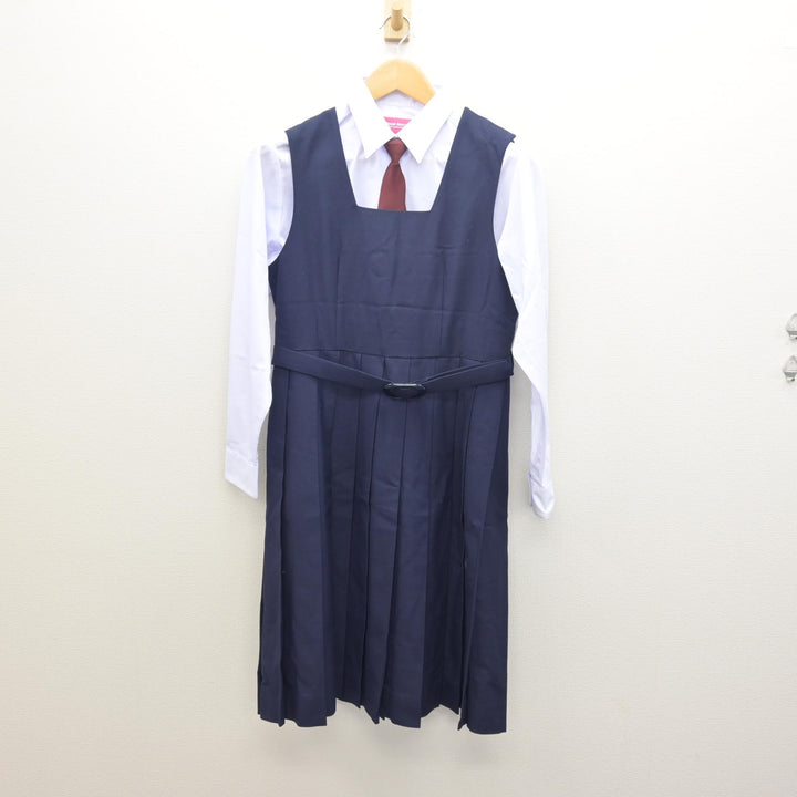 中古】新潟県 五十嵐中学校 女子制服 5点 (ブレザー・シャツ
