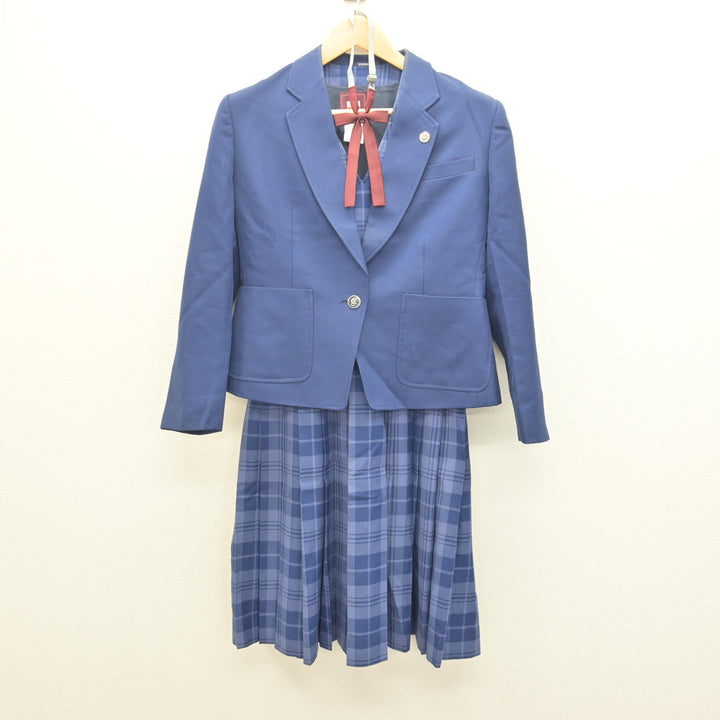 中古】埼玉県 所沢市立中央中学校 女子制服 4点 (ブレザー・スカート
