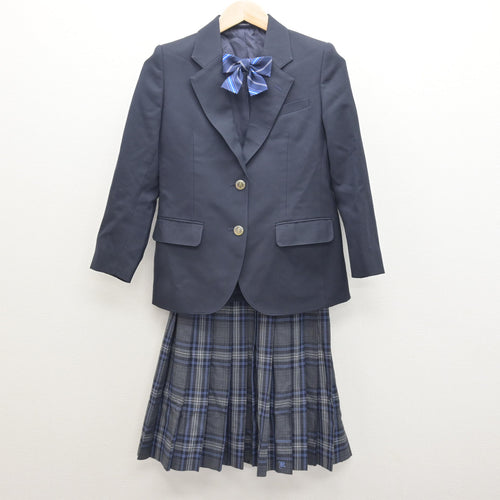 中古制服】三重県 木本高等学校 女子制服 3点（ブレザー・スカート