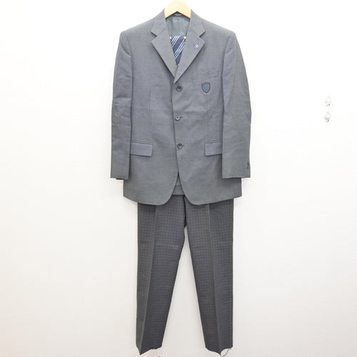 中古制服】東京都 駒場東邦高校 男子制服 2点（ブレザー・ズボン