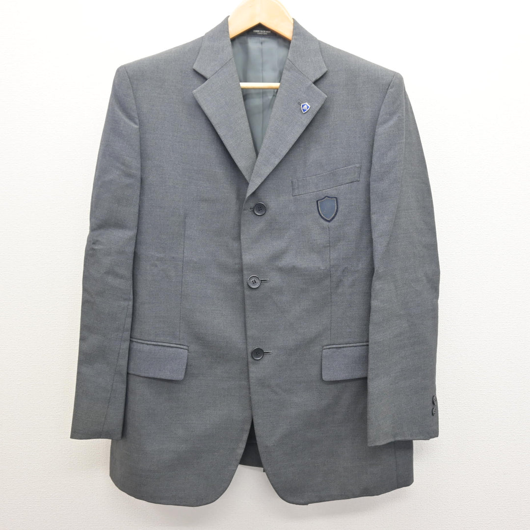 中古】福岡県 飯塚高等学校/旧制服 男子制服 3点 (ブレザー・ズボン