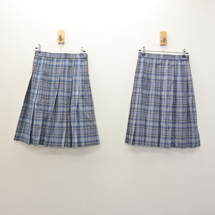 中古】宮城県 古川南中学校 女子制服 4点 (ブレザー・スカート