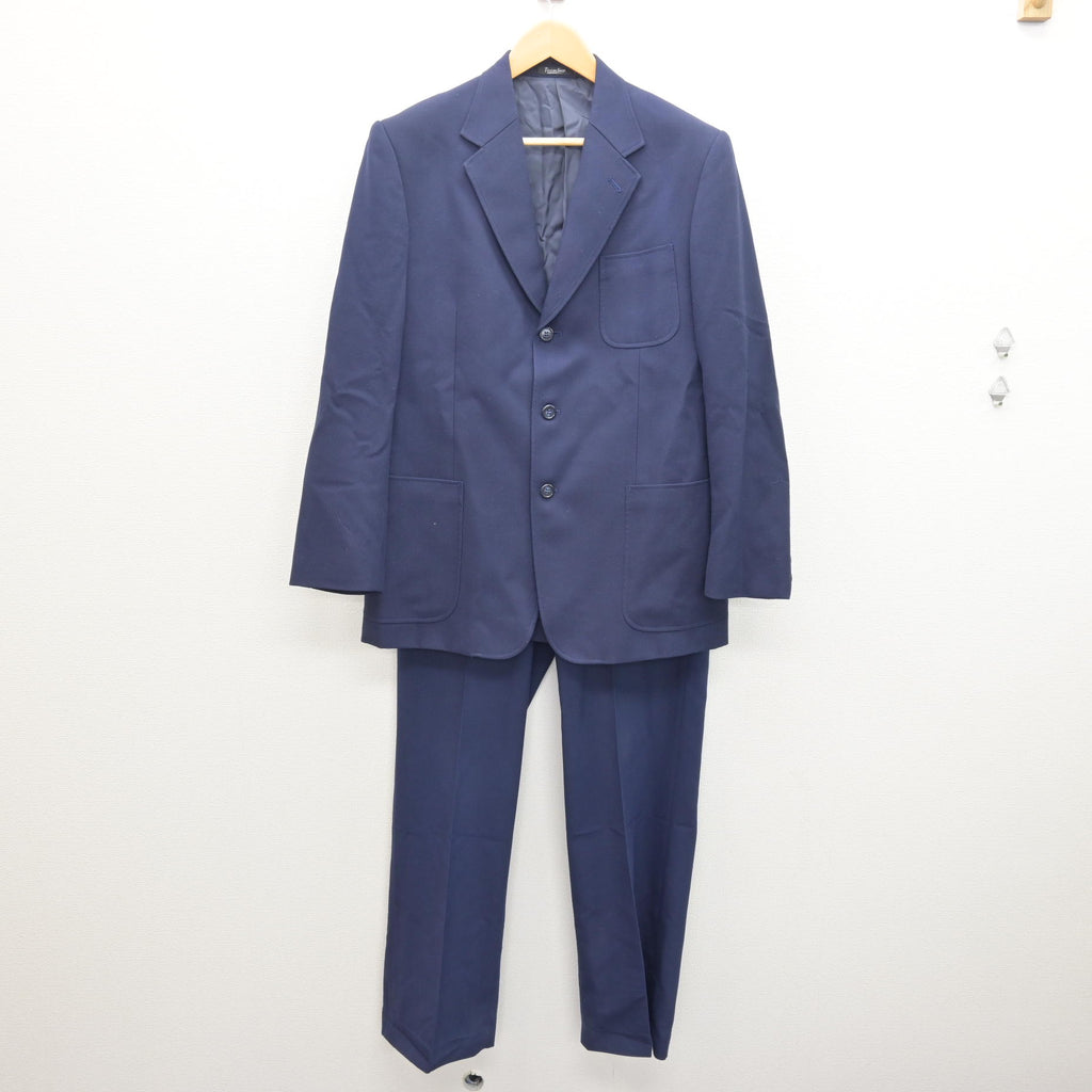 中古】神奈川県 旭が丘中学校 男子制服 2点 (ブレザー・ズボン 中古】神奈川県 旭が丘中学校 男子制服 2点 (ブレザー・ズボン