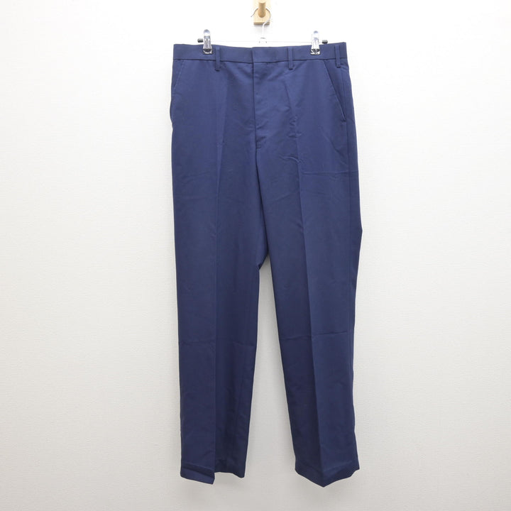 中古】神奈川県 旭が丘中学校 男子制服 2点 (ブレザー・ズボン
