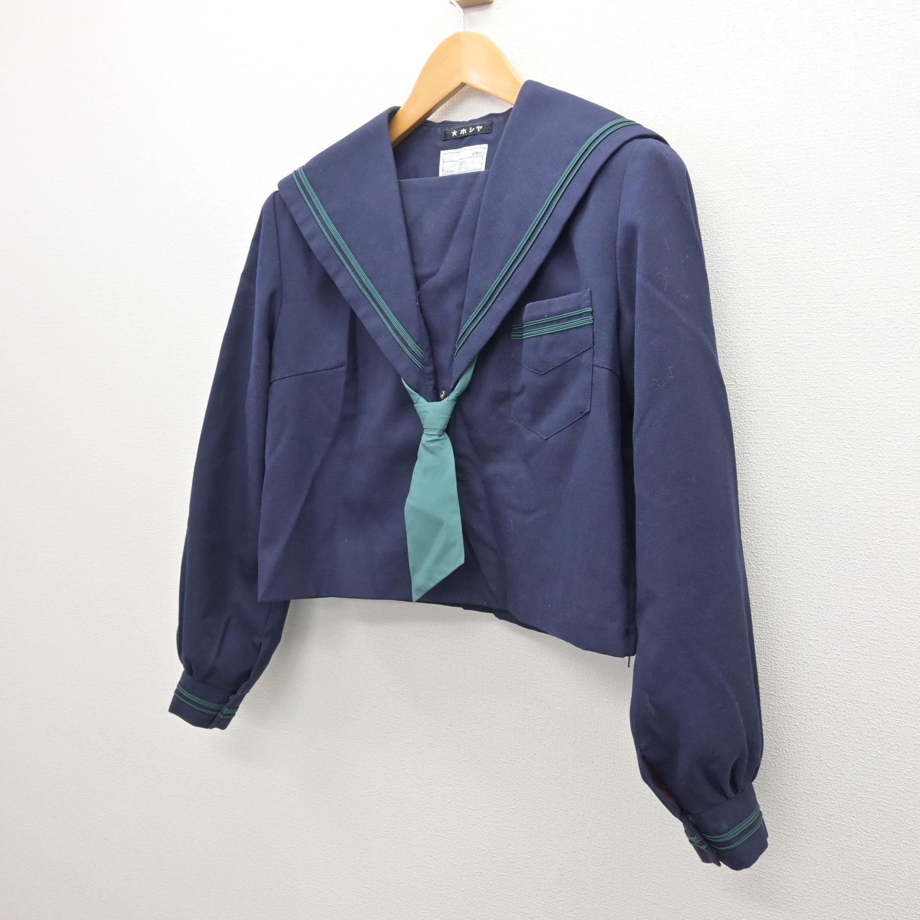 中古】大阪府 松原中学校 女子制服 3点 (セーラー服) sf122579 | 中古