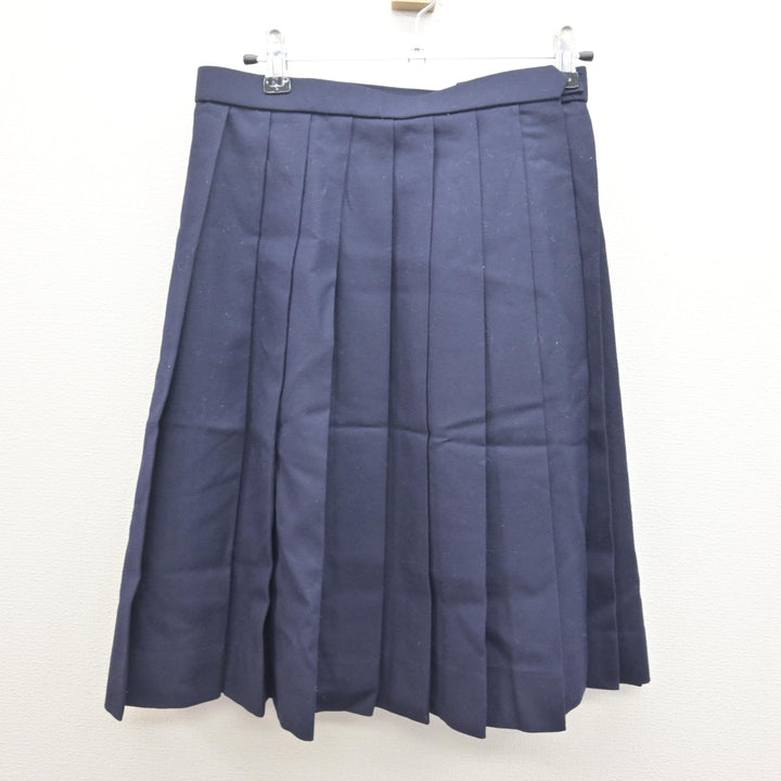 中古】大阪府 市岡高等学校 女子制服 3点 (ブレザー・スカート