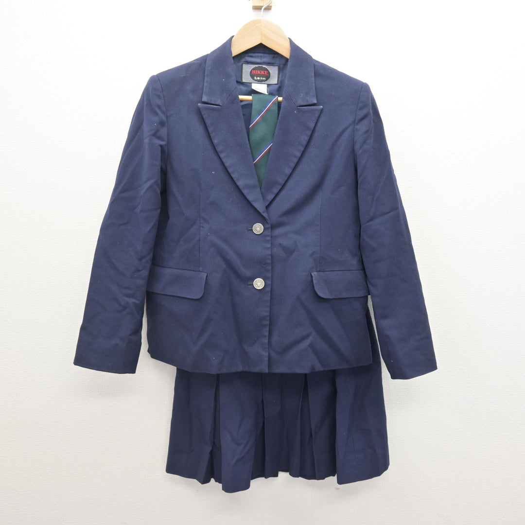 中古】神奈川県 上溝南高等学校 女子制服 3点 (ブレザー・スカート 