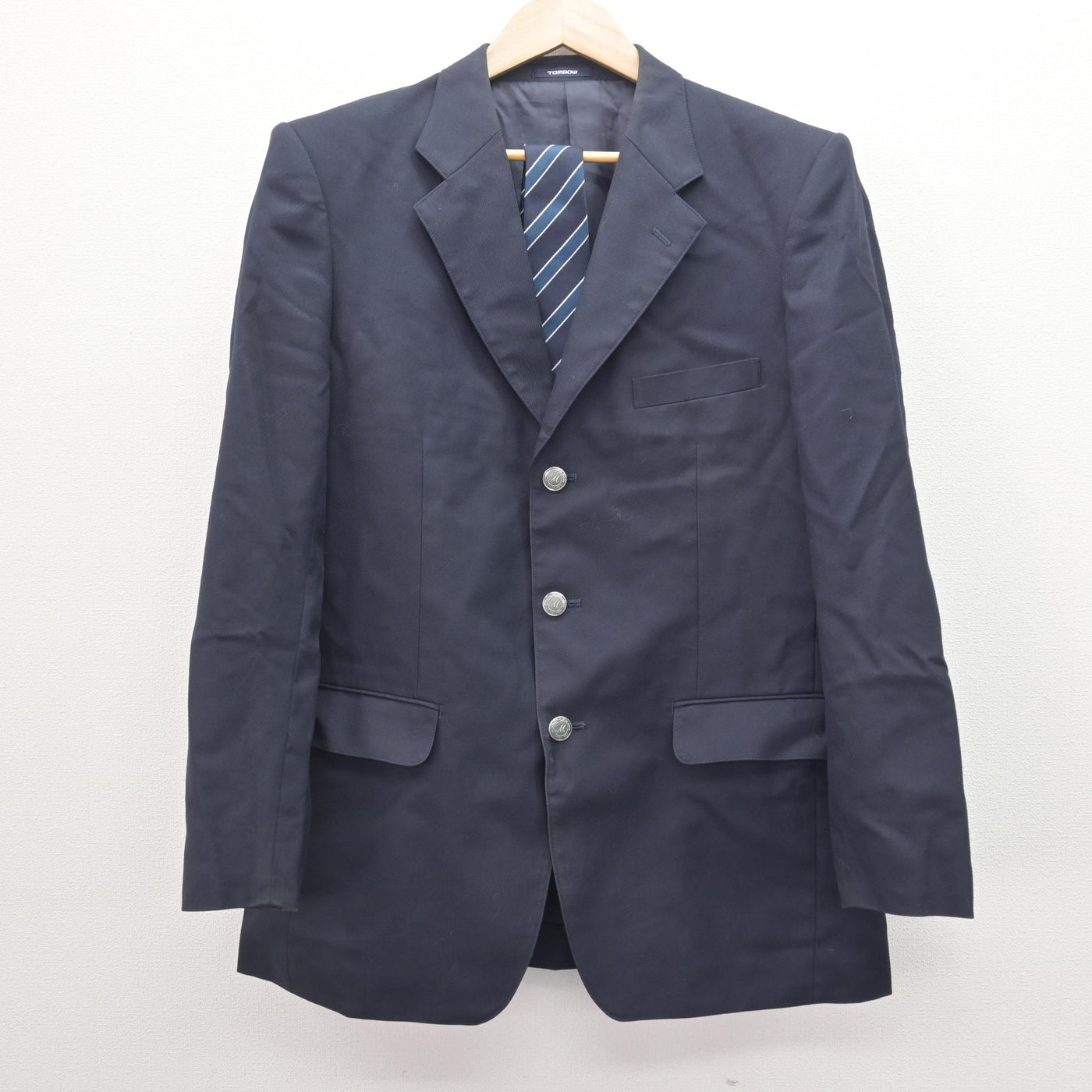 中古】千葉県 茂原高等学校 男子制服 2点 (ブレザー) sf122957 | 中古