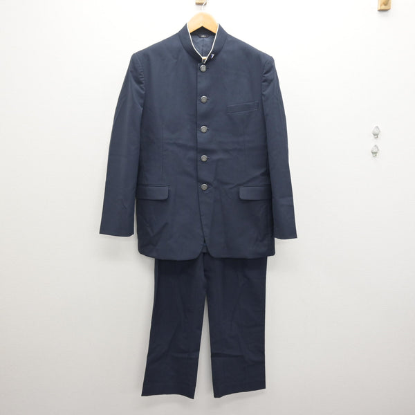 中古】神奈川県 相模原弥栄高等学校 男子制服 2点 (学ラン・ズボン
