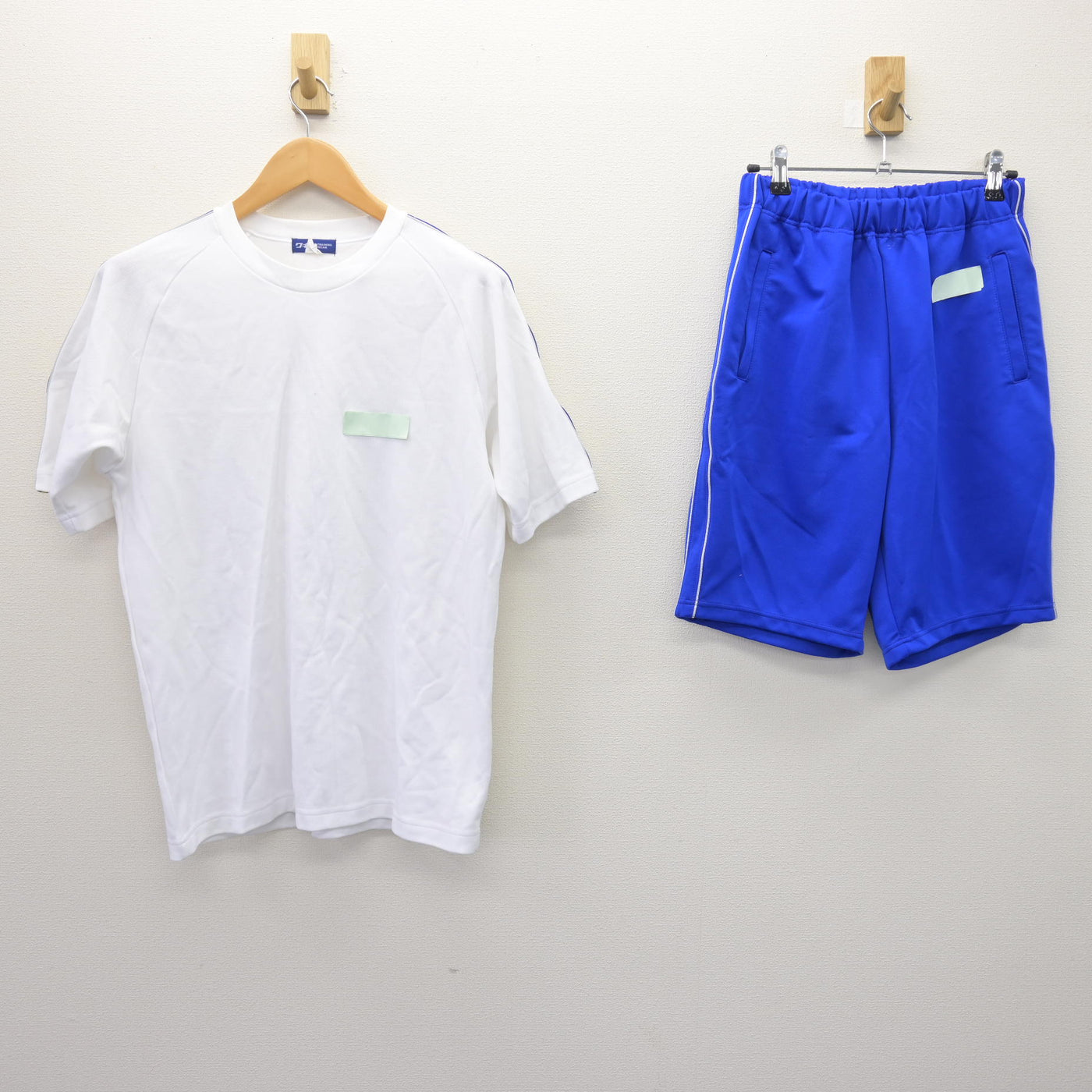 中古】大阪府 淀川工科高等学校 男子制服 2点 (体操服 上・体操服 下 