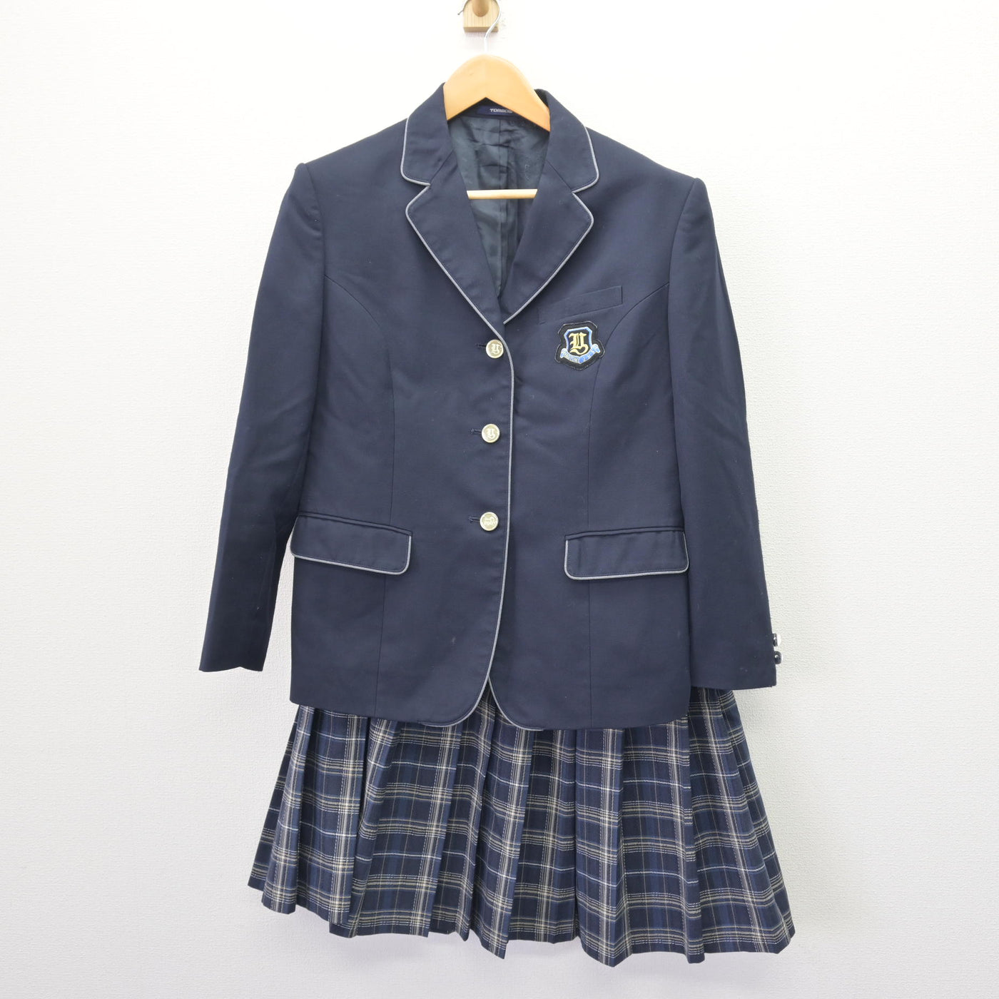 中古】宮城県 八乙女中学校 女子制服 3点 (ブレザー・スカート 中古】宮城県 八乙女中学校 女子制服 3点 (ブレザー・スカート