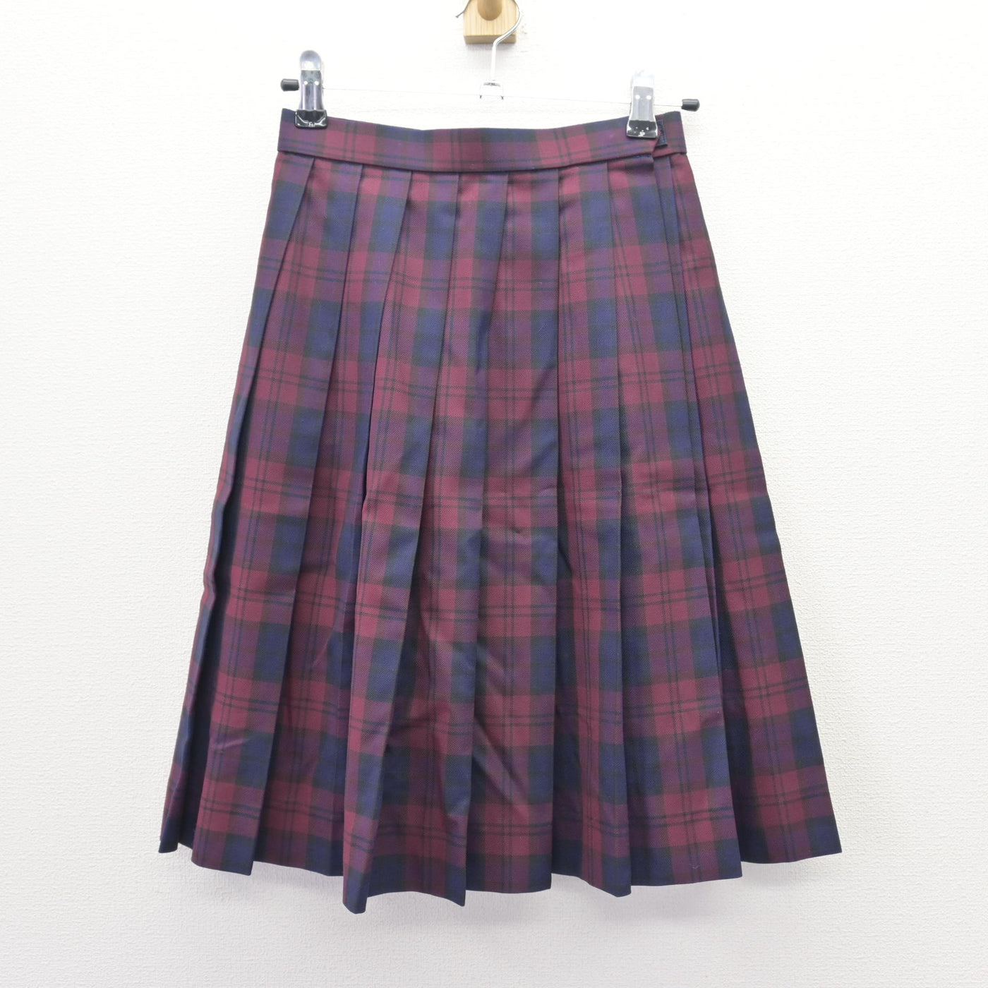 中古】栃木県 佐野清澄高等学校 女子制服 6点 (ブレザー・ニットベスト 